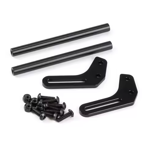 Optimum Approach Angle LCG Rock Crawler Builder's Front Bumper for 1/10 RC Gspeed Chassis Dodge Powe