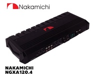 NAKAMICHI NGXA120.4 4 Channel Class A/B 3000W.Max Power เพาเวอร์แอมป์รถยนต์ 4CH