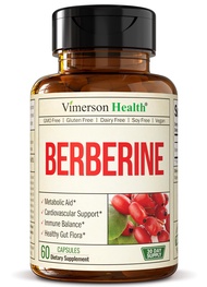 Berberine Supplement with Third Party Tested Berberine 1200mg Per Serving - Berberine HCL Supports t