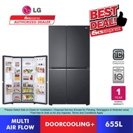 LG GC-B257SQVL Side-by-Side Smart Inverter Fridge (Net 655L) (2022)