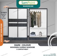 ⏰ Almari Murah / Almari Terkini / Alamari Pakaian_Alamari Baju Murah Murah Sampoint Modern 4 Feet