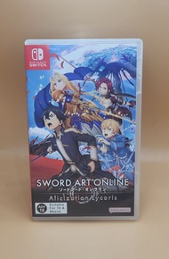 (มือสอง) มือ2 เกม Nintendo Switch : Sword Art Online : Alicization Lycoris ภาษาอังกฤษ สภาพดี  #Nintendo Switch #game