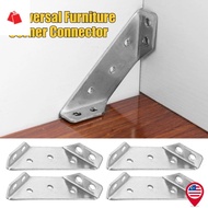 BK-Universal Furniture Corner Connector/ Stainless Steel Furniture Triangle Support Frame/ Corner Br