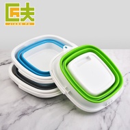 Camping Foldable Bucket Outdoor Camping Car Cleaning Bucket Foldable Cleaning Bucket Portable Foldab