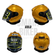 Helmet ACES R2 with visor smoke 100% Original SIRIM