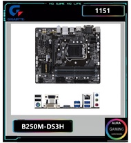 GIGABYTE GA-B250M-DS3H LGA1151 GEN 6-7 DDR4+ฝาหลัง