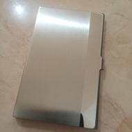 Stainless steel card holder/ business card box DS atm card box