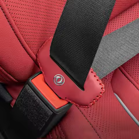 2PCS Car Seat Belt Buckle Clip Protector Button Case Cover For Dongfeng AX7 AX3 AX4 AX5 H30 S30 EV F