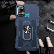 For Infinix Smart 5 Phone Case Magnetic Stand Casing Shockproof Hybrid Back Cover