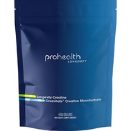 ProHealth Longevity Micronized Creatine. Pharmaceutical Grade Creatine Monohydrate is Easier on Kidn