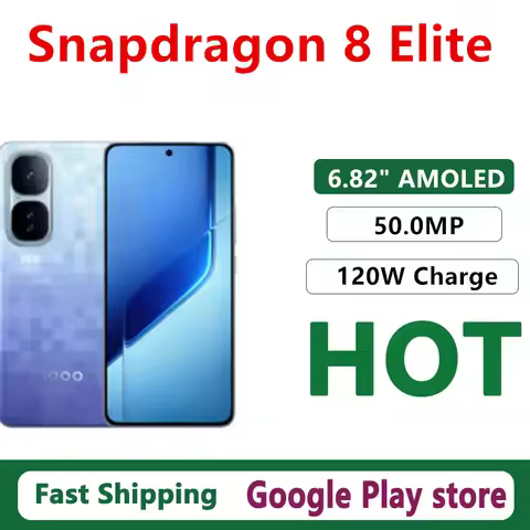 Original Vivo Iqoo Neo 10 Pro Plus Mobile Phone OTA 6610mAh 50MP 6.82" AMOLED 144HZ 120W Charge Snap