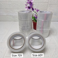 90 Yard Clear Duct Tape,/, 6 pcs