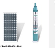 ปั้มน้ำบาดาลโซล่าเซลล์ (ซับเมอร์ส)(แปรงถ่าน) DC24V