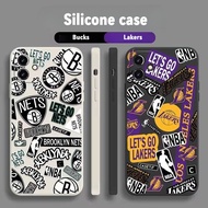 NBA Los Angeles Lakers Bucks Phone case for iPhone 12 13 14 15 promax 11pro x xr xsmax 7 8 plus soft
