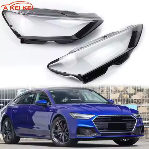 For Audi A7 2019-2022 Auto Transparent Light Housing Lamp Car Headlamp Cover Clear Headlamp Headligh