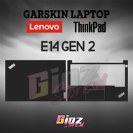 LENOVO Garskin Laptop E14 gen 2 Black Thinkpad