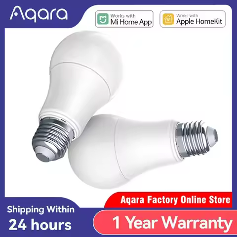 Aqara Smart LED Bulb T1 Zigbee 3.0 E27 2700K-6500K 220-240V Smart Remote Bulb Light For Xiaomi Mi ho
