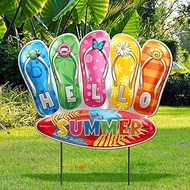 RattanView 1 Pcs Yard Sign Outdoor Yard Decoration with Stakes Waterproof Garden Lawn Stake Sign Dec