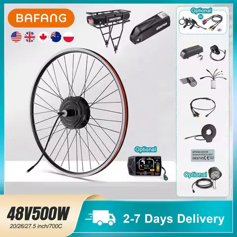 Bafang G020/G0900 [Front/Rear] Hub Motor Kit 48V [500W/750W] Electric Bike Conversion Kit for [20/26