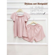 DYANA HOTPANT SET POLOS/ SLEEPWEAR RAYONWanita