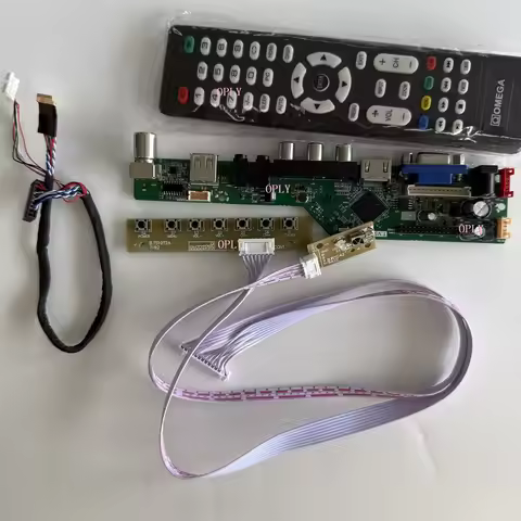 LVDS 40Pin Controller Driver Board for B156XW02 B156XW04 B156XW03 1366*768 15.6" Analog TV LCD Lapto