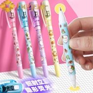 HEJOU Cute Invisible Marker, Led UV Lamp Gel Pen Invisible Pen With Refills, Funny With Small Light 
