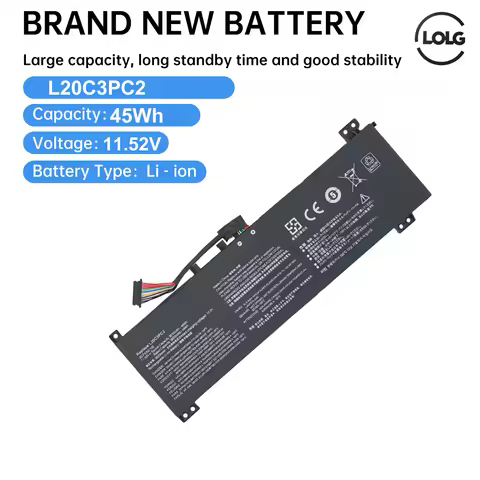 L20C3PC2 L20M3PC2 L20D3PC2 Laptop battery For Lenovo Ideapad Gaming 3 15ACH6 15IHU6 82K1 82K2 for Le