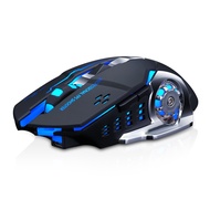 Wireless Bluetooth 2.4G Dual-Mode Charging Gaming Mouse Mute Luminous Mouse