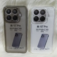 SoftCase Casing Xiomi Mi 15T Pro Silicone Transparent Space TPU Back Protector hp