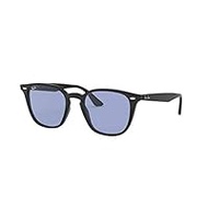 RayBan RB4258F 60180 52 Wellington Sunglasses Light Color Men's Women's, black x blue