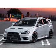 eevo x v1 pp bumper fit for mitsubishi lancer gt ptoton inspira sportback replace upgrade performance look brand new set