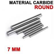 Material ROD 7 mm Carbide Round Tool 7mm Bahan Full Tungsten