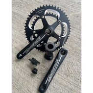 Hollowtech Il Crankset Crankset dual chainring Strummer CW-510B 53/39T