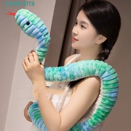 JEROMYBF Boa Plush Doll, Coiled Sticking Tongue Snake Plush Toy, Kids Toy Fluffy Soft Stuffed Animal