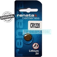 CR1220 RENATA LITHIUM BATTERY SWISS BRAND CR1220