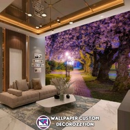 Wallpaper Pemandangan alam 3D - Wallpaper Dinding 3D - wallpaper
