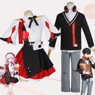 §≈ Honkai Star Rail KFC X Costume March 7Th Danheng Full Set Outfit For Fans Cosplay Event Wit