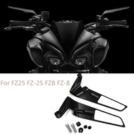 For FZ25 FZ-25 FZ8 FZ-8 Universal Motorcycle Mirror Wind Wing side Rearview Reversing mirror