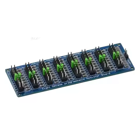 Programmable Eight Decade Resistor Board 0.1R-9999999.9R 0.1-9.9999999MR (0-10MS) Step Accuracy 0.1R