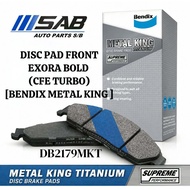 [ DB2179MKT ] DISC BRAKE PAD FRONT EXORA BOLD CFE (TURBO) [BENDIX MKT]