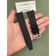 Substitute IWC IWC Grape Seven Rubber Strap Seven Days Chain Rubber Silicone Watch Strap Male 22mm M