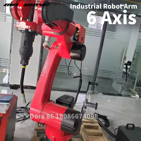 6 Axis Articulated Industrial Robot Arm Handing Welding Loading Spraying Robot Arm Smart Vacuum Pall