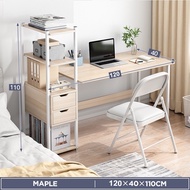 Meja Belajar Meja Tulis Meja kerja Meja Belajar Dengan Rak Buku Meja komputer Meja Desktop Rumah Nej