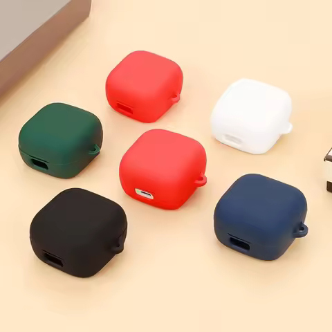 Silicone Earphone Protective Case For Sennheiser ACCENTUM True Wireless Earbuds Shockproof&Dustproof
