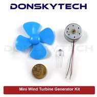 Mini Wind Turbine Generator Kit Dynamo Generator For Students Science Subject