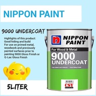NIPPON PAINT 9000 Undercoat 5 Liter (Wood and Metal)
