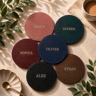 SG Classic Coaster Personalised with Embossed Name