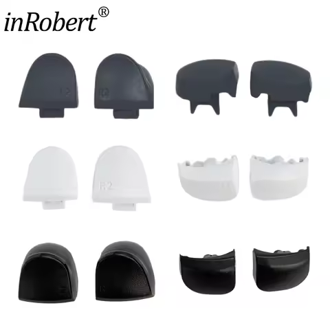 Gery/White/Black Replace R1 L1 R2 L2 Triggers Buttons For PS5 V1 V2 V3 V4 V5 BDM-010 020 030 040 050