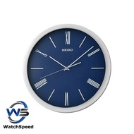 Seiko QXA725SN Analog Quiet Sweep Blue Dial Wall Clock QXA725S
