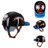 Jiarui Motorcycle Motorcycle Helmet Men Women Small Helmet Half Helmet Electric Vehicle Baseball Cap